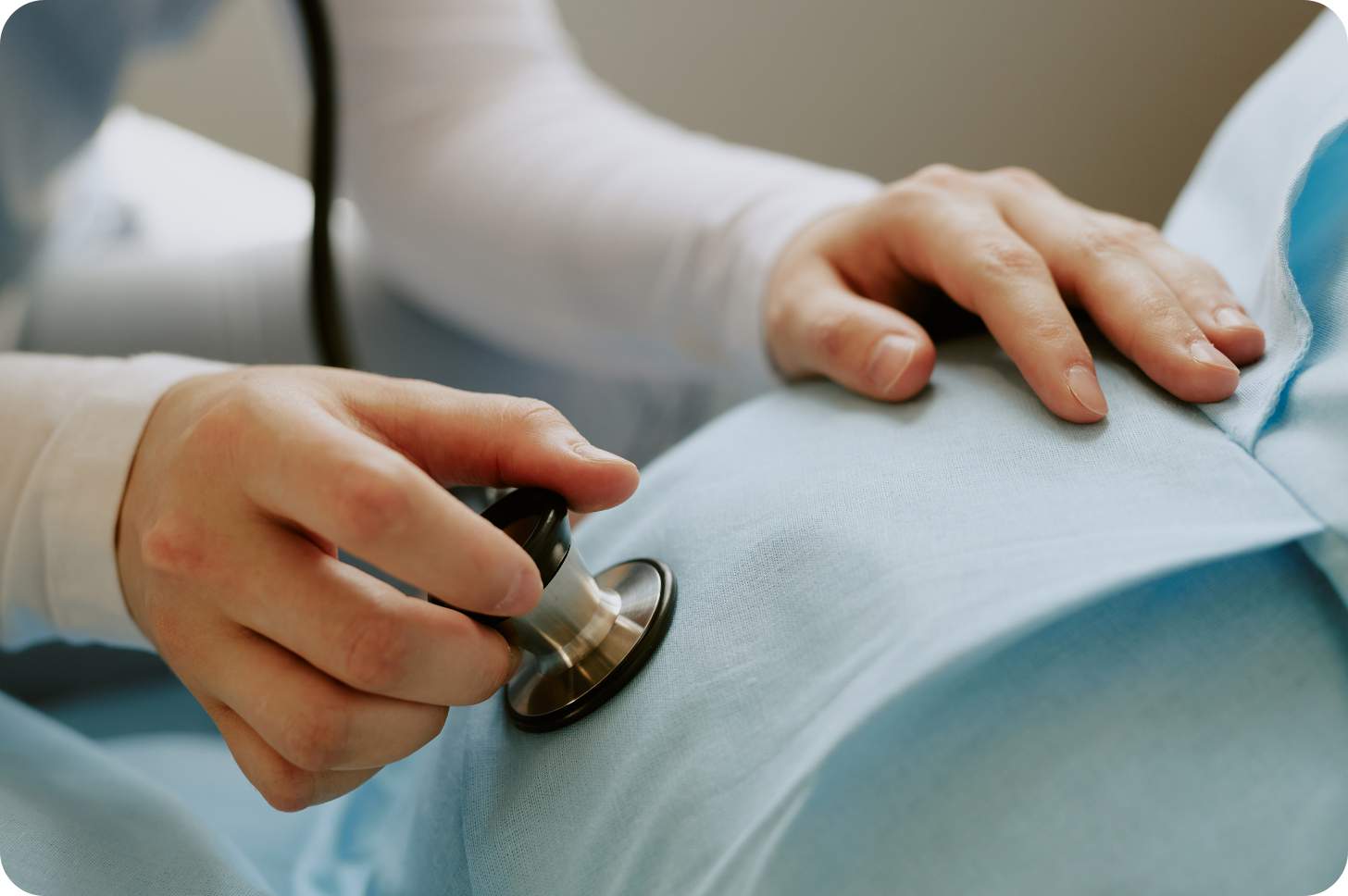 Hero image of a city skyline at night